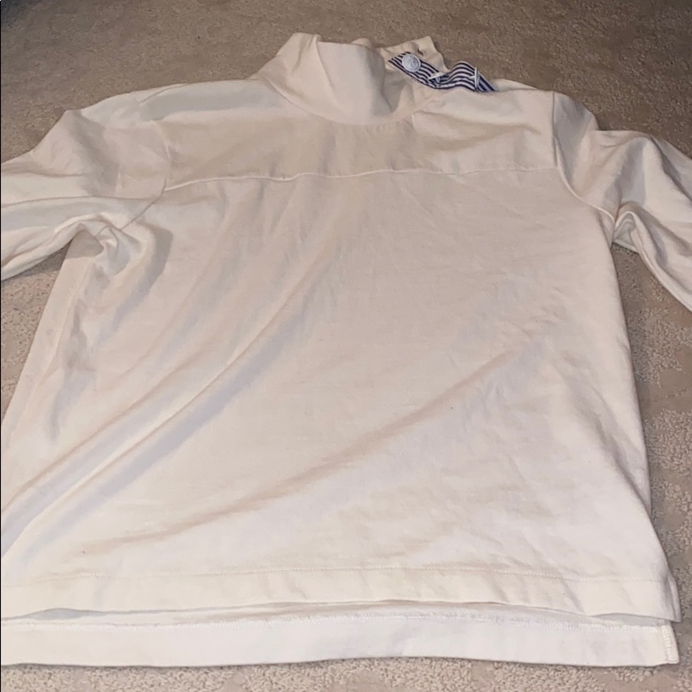J. Crew cream pullover